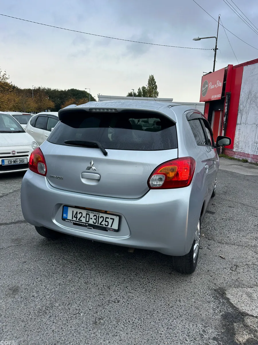 Mitsubishi Mirage Hatchback, Petrol, 2014, Silver