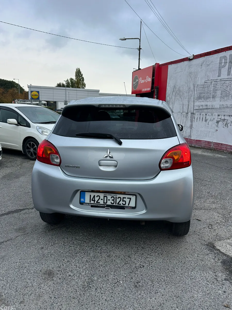 Mitsubishi Mirage Hatchback, Petrol, 2014, Silver