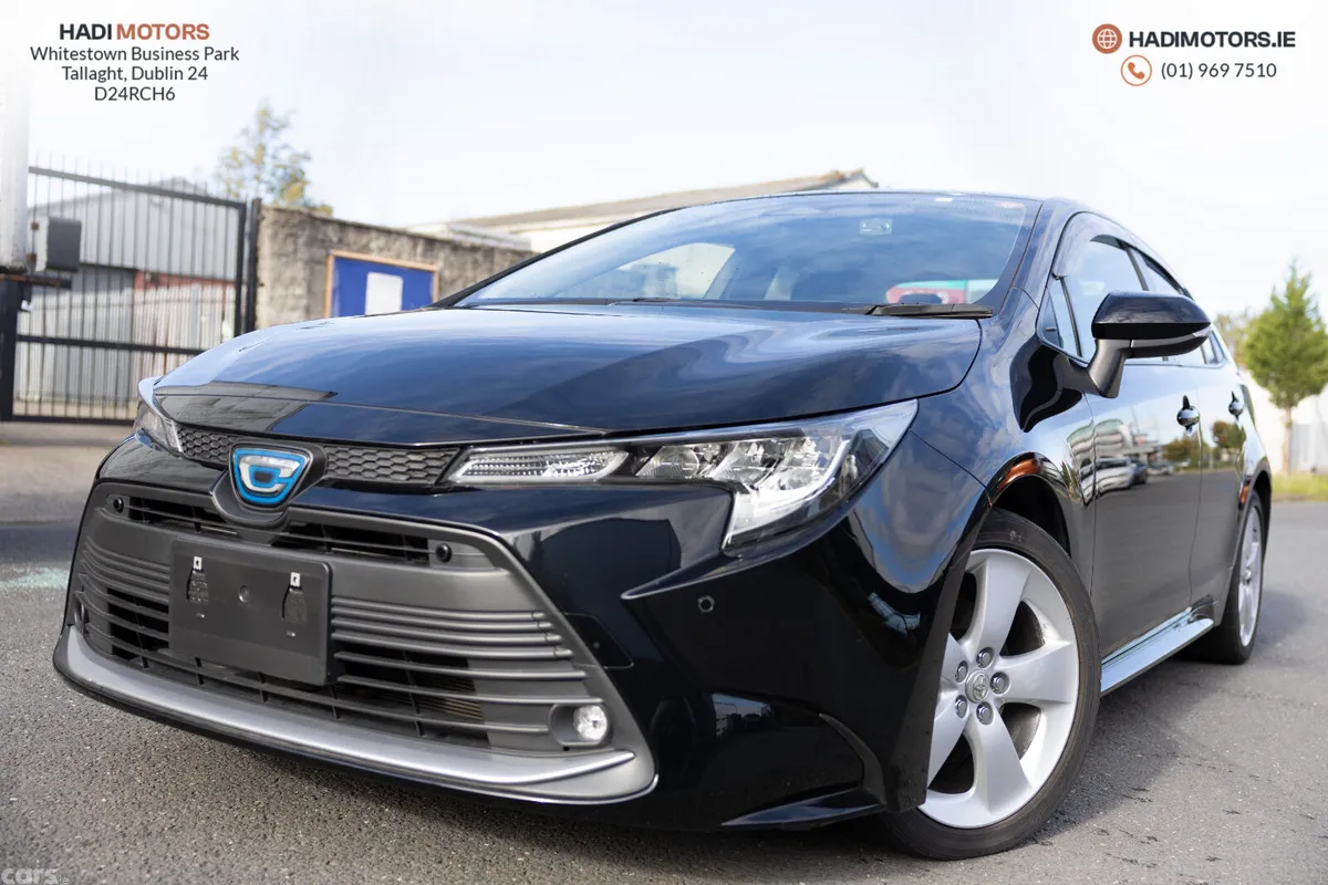 Toyota Corolla Saloon, Petrol Hybrid, 2023, Black