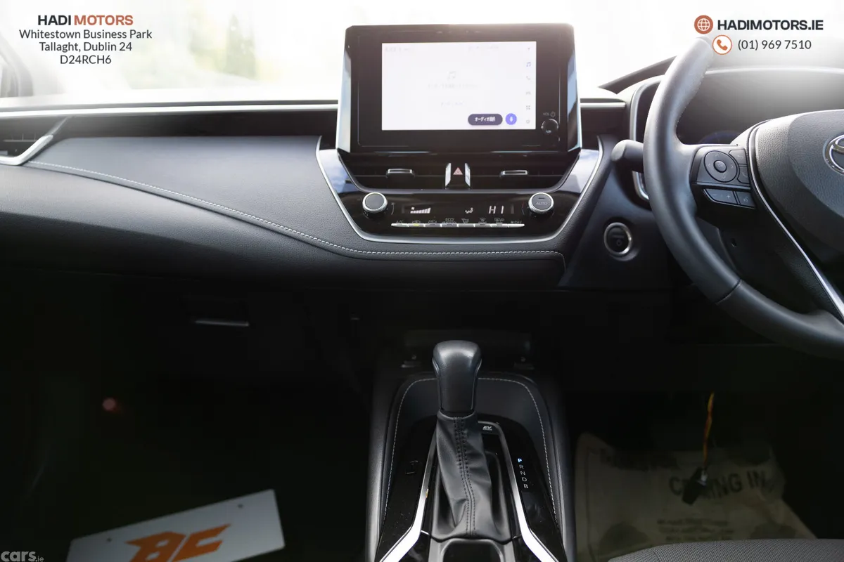 Toyota Corolla Saloon, Petrol Hybrid, 2023, Black