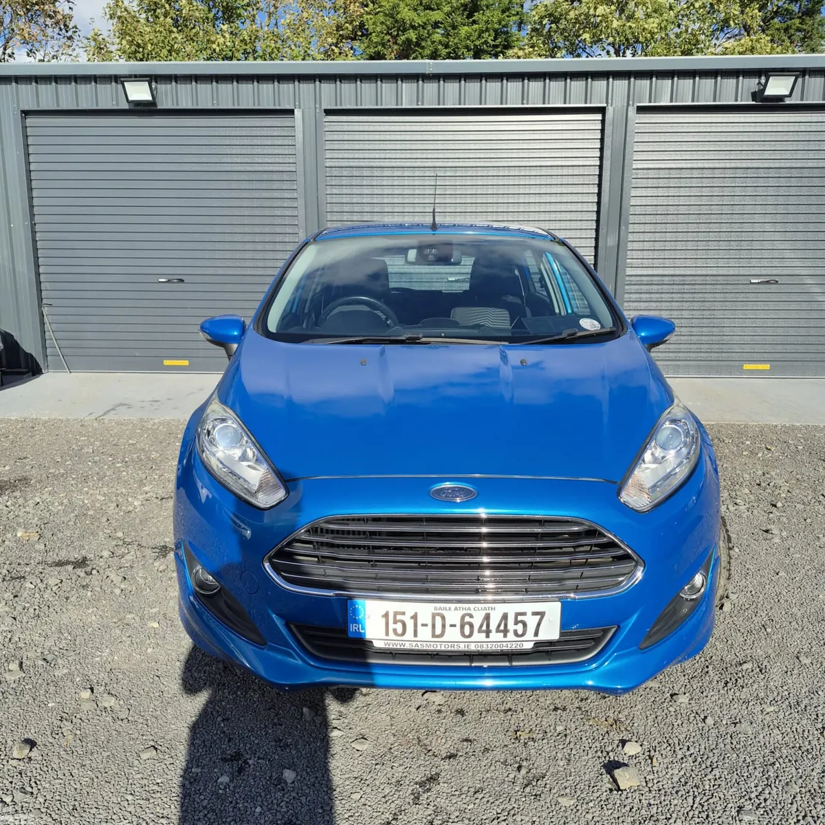 Ford Fiesta Hatchback, Petrol, 2015, Blue