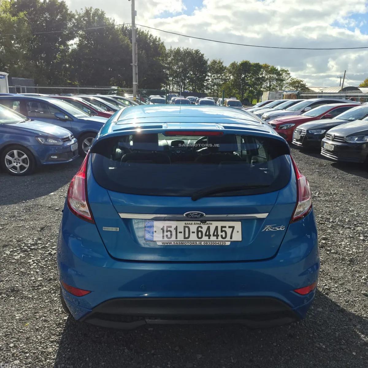 Ford Fiesta Hatchback, Petrol, 2015, Blue