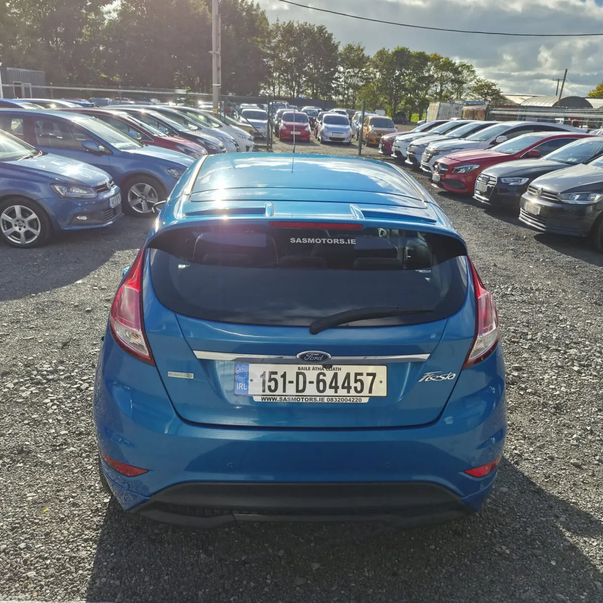 Ford Fiesta Hatchback, Petrol, 2015, Blue