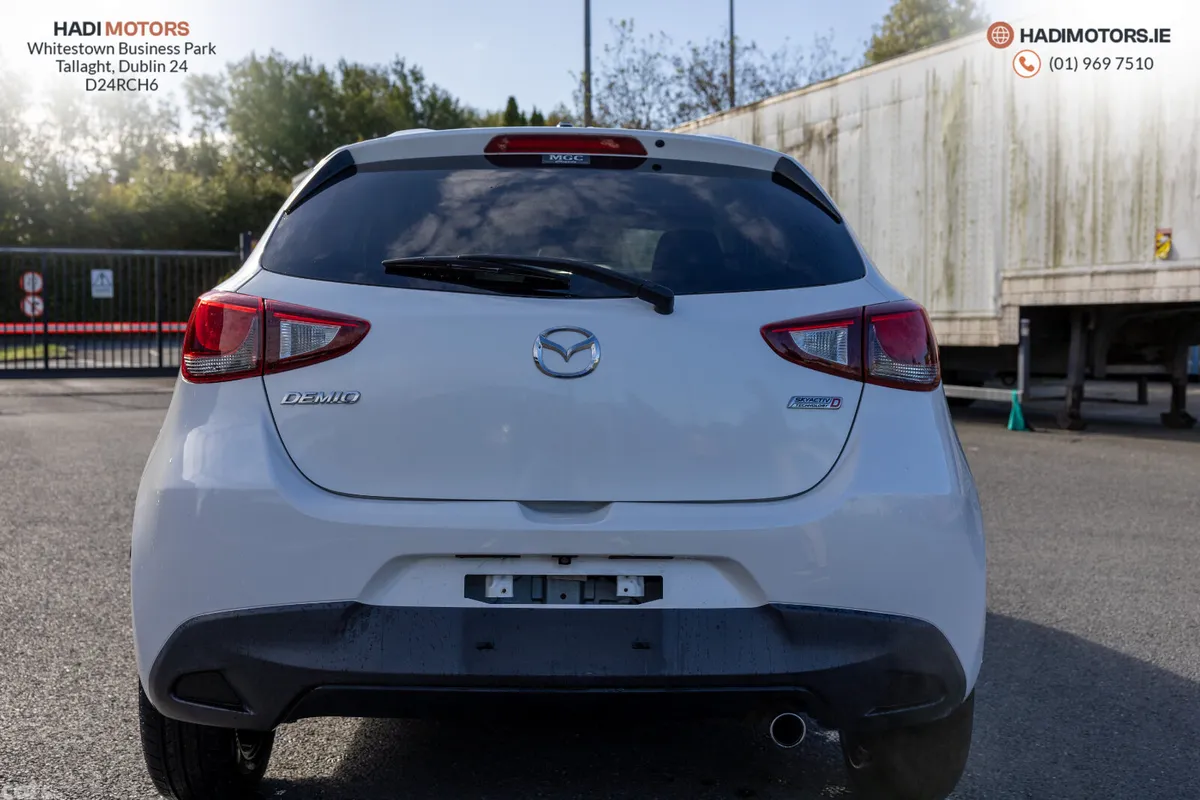 Mazda Demio Hatchback, Diesel, 2015, White