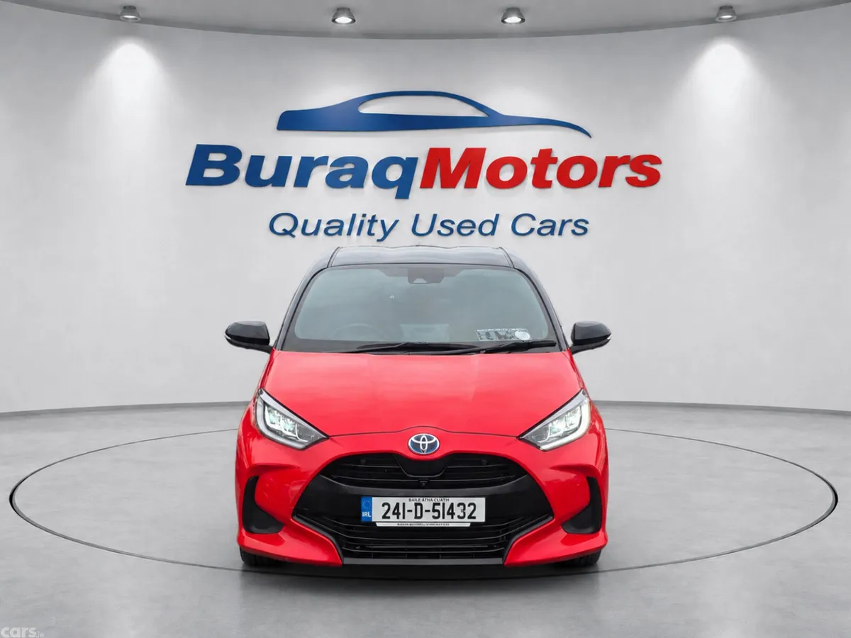 Toyota Yaris Hatchback, Petrol Hybrid, 2024, Red