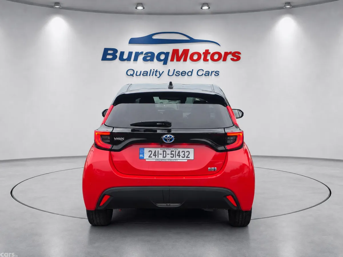 Toyota Yaris Hatchback, Petrol Hybrid, 2024, Red