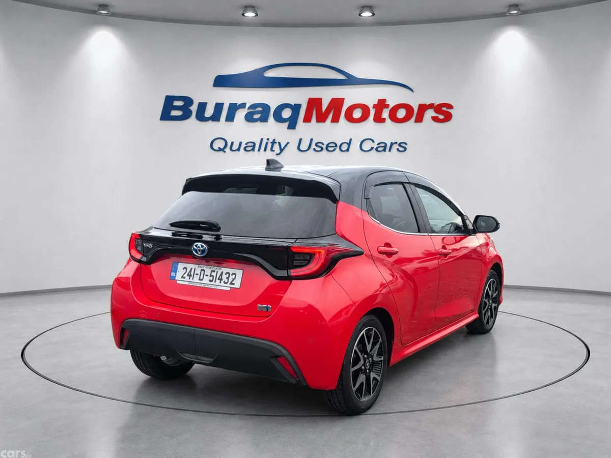 Toyota Yaris Hatchback, Petrol Hybrid, 2024, Red