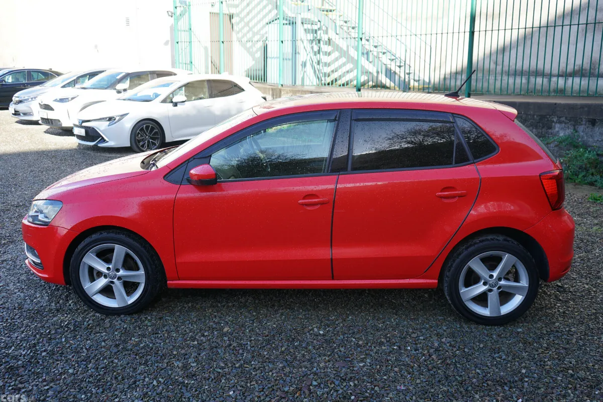 Volkswagen Polo Hatchback, Petrol, 2017, Red