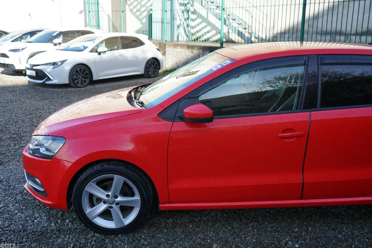 Volkswagen Polo Hatchback, Petrol, 2017, Red