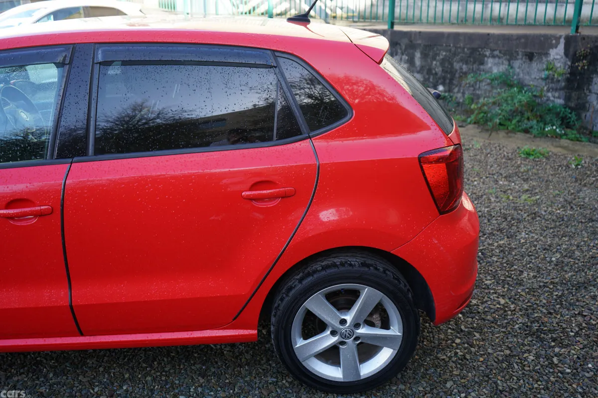 Volkswagen Polo Hatchback, Petrol, 2017, Red