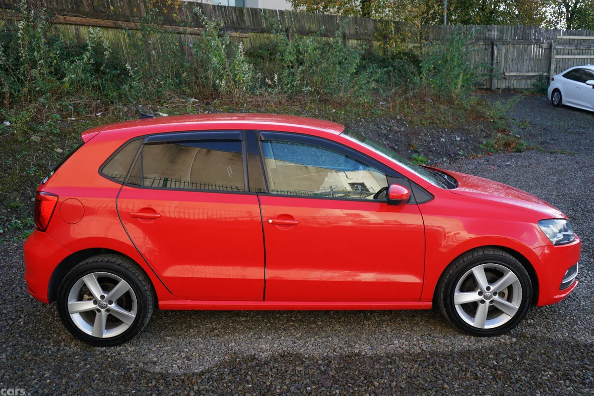 Volkswagen Polo Hatchback, Petrol, 2017, Red