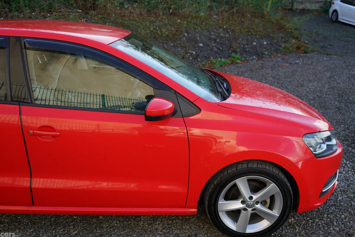 Volkswagen Polo Hatchback, Petrol, 2017, Red