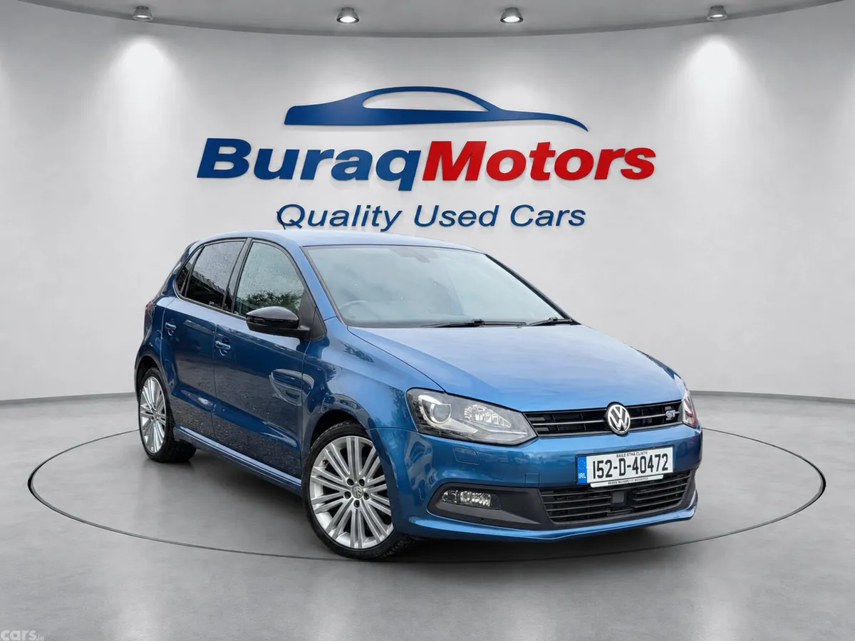 Volkswagen Polo Hatchback, Petrol, 2015, Blue