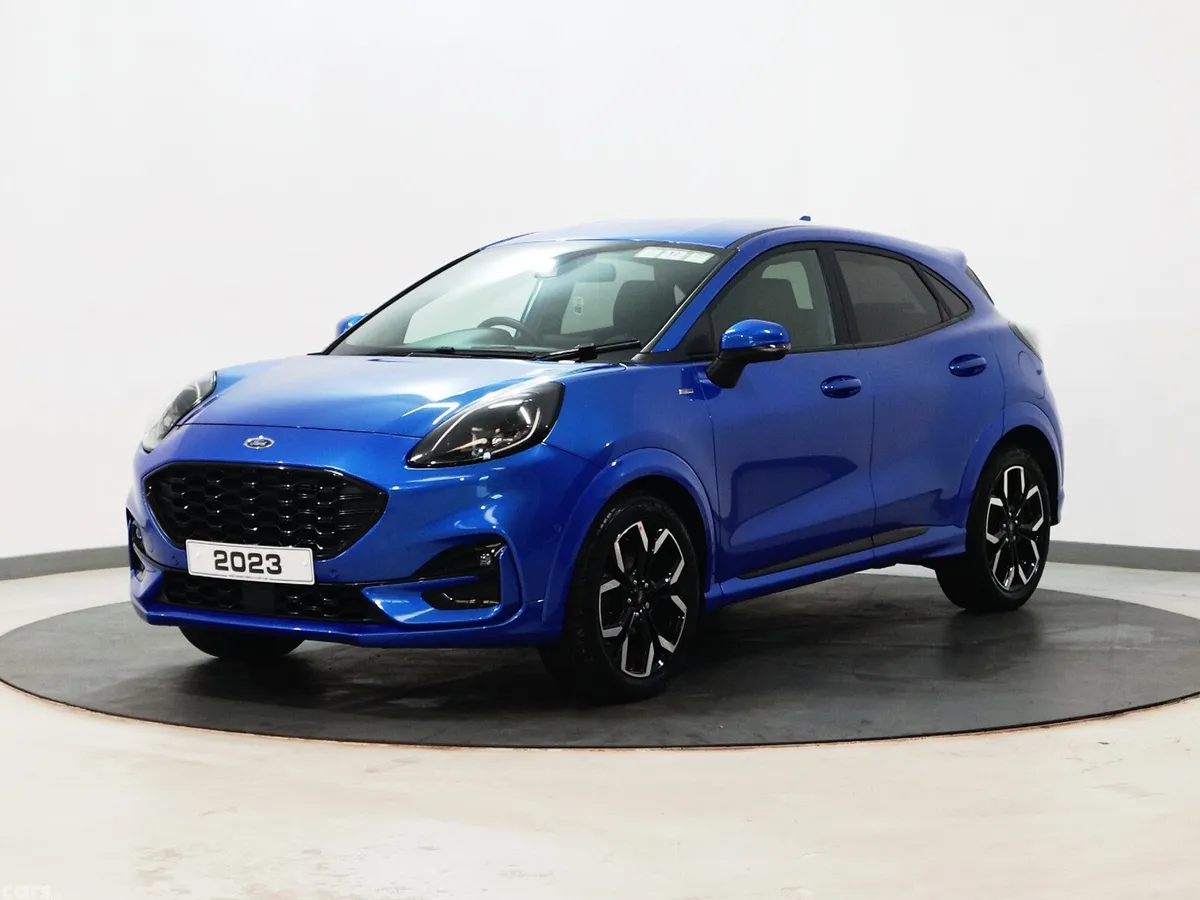 Ford Puma MPV, Petrol Hybrid, 2023, Blue