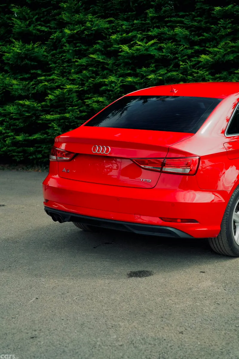 Audi A3 Saloon, Petrol, 2017, Red