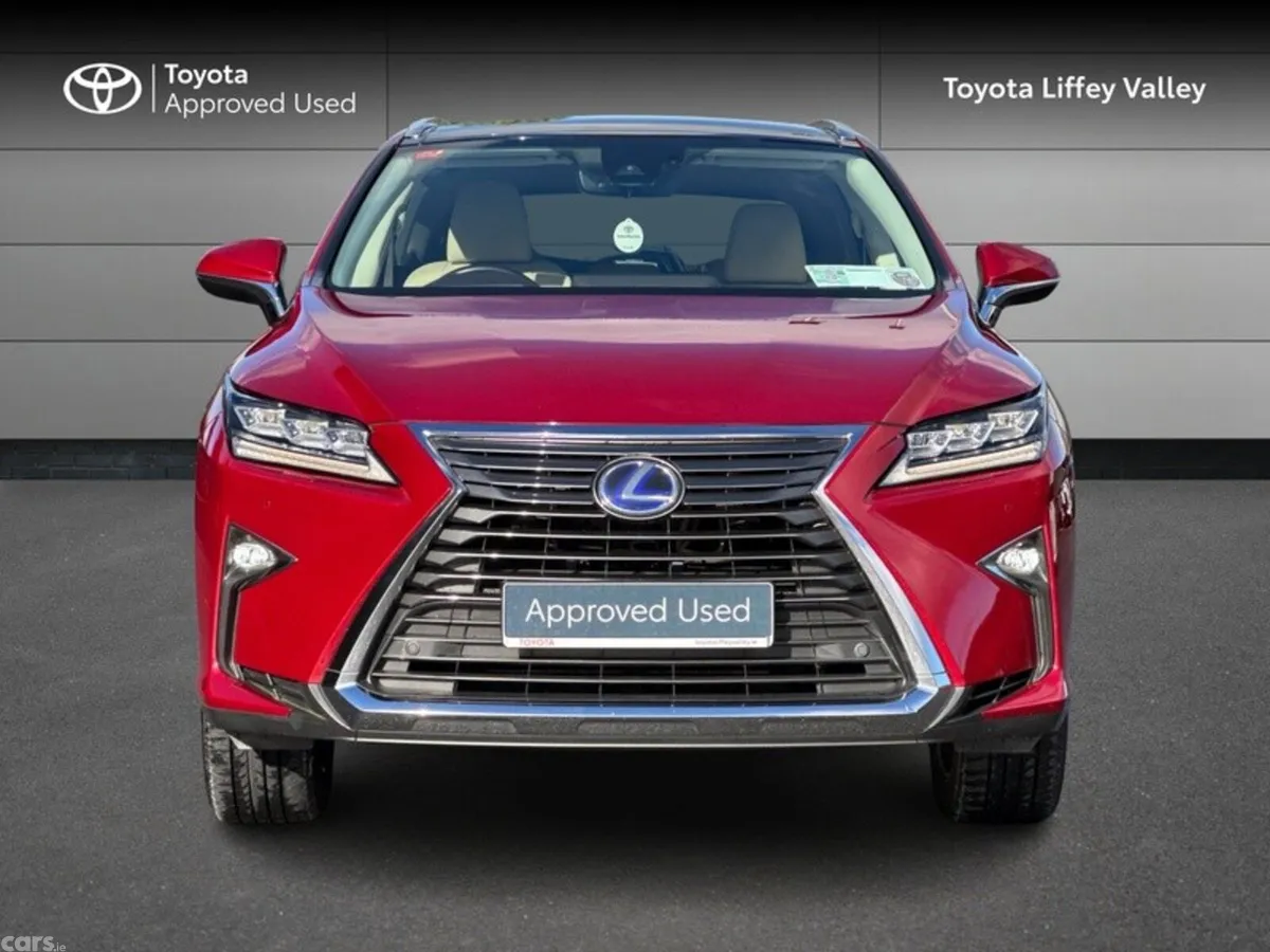 Lexus RX450H Estate, Petrol Hybrid, 2018, Red