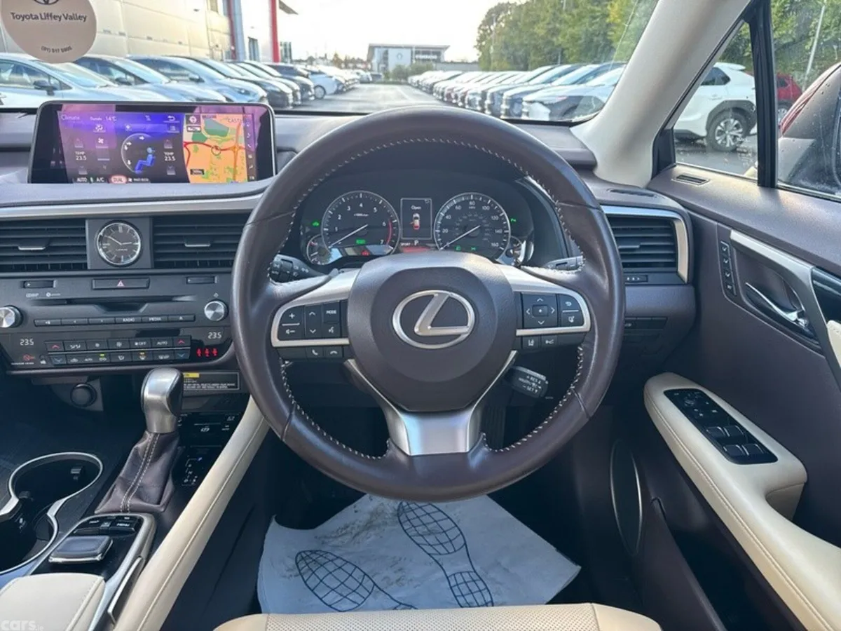 Lexus RX450H Estate, Petrol Hybrid, 2018, Red