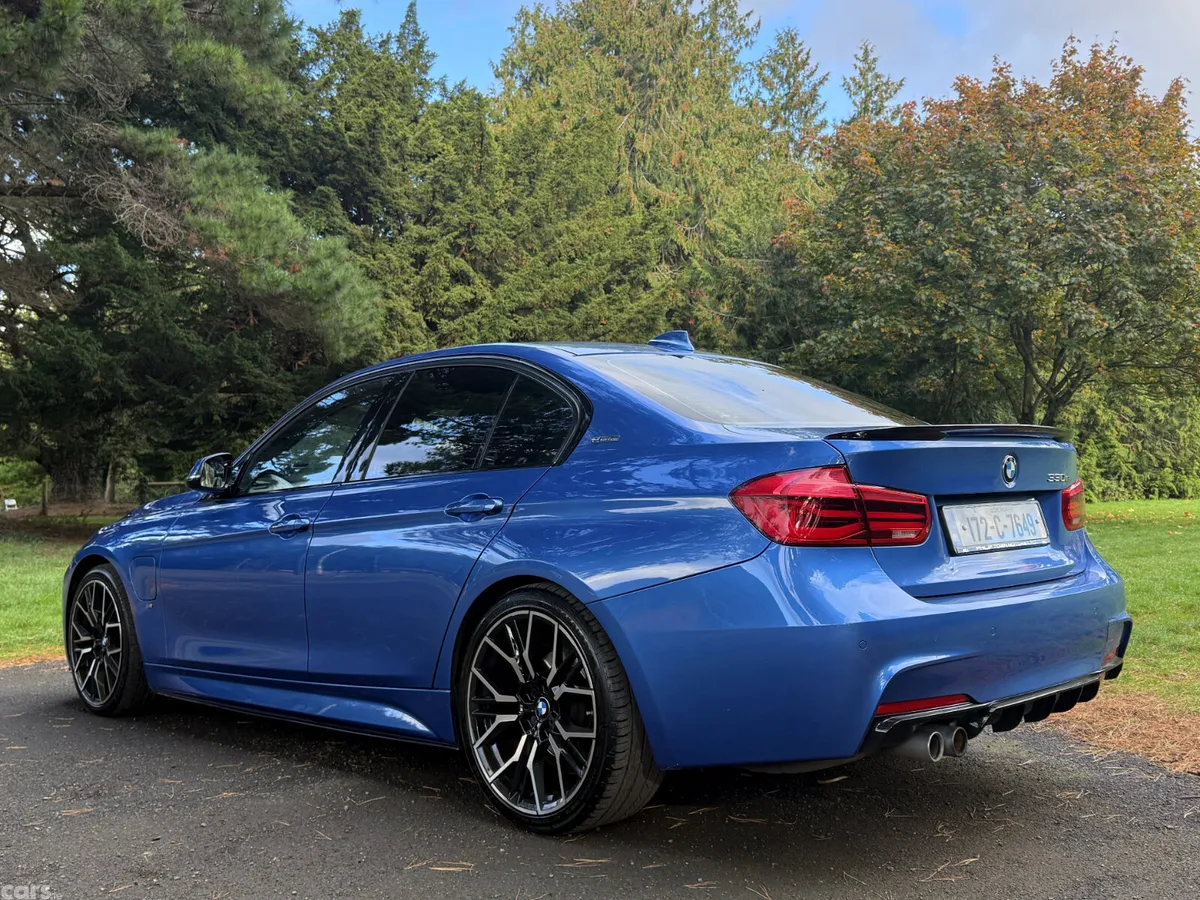 BMW 3-Series Saloon, Petrol Plug-in Hybrid, 2017, Blue