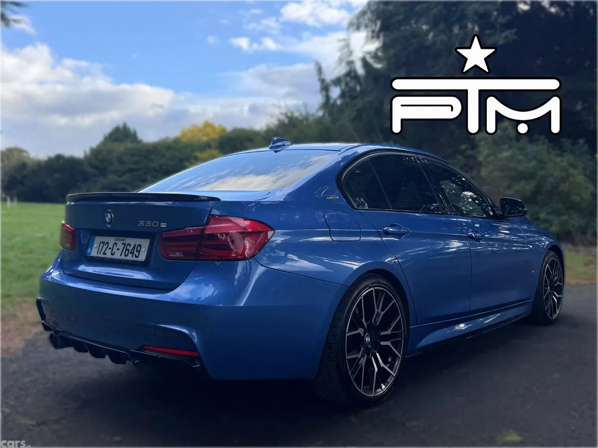 BMW 3-Series Saloon, Petrol Plug-in Hybrid, 2017, Blue