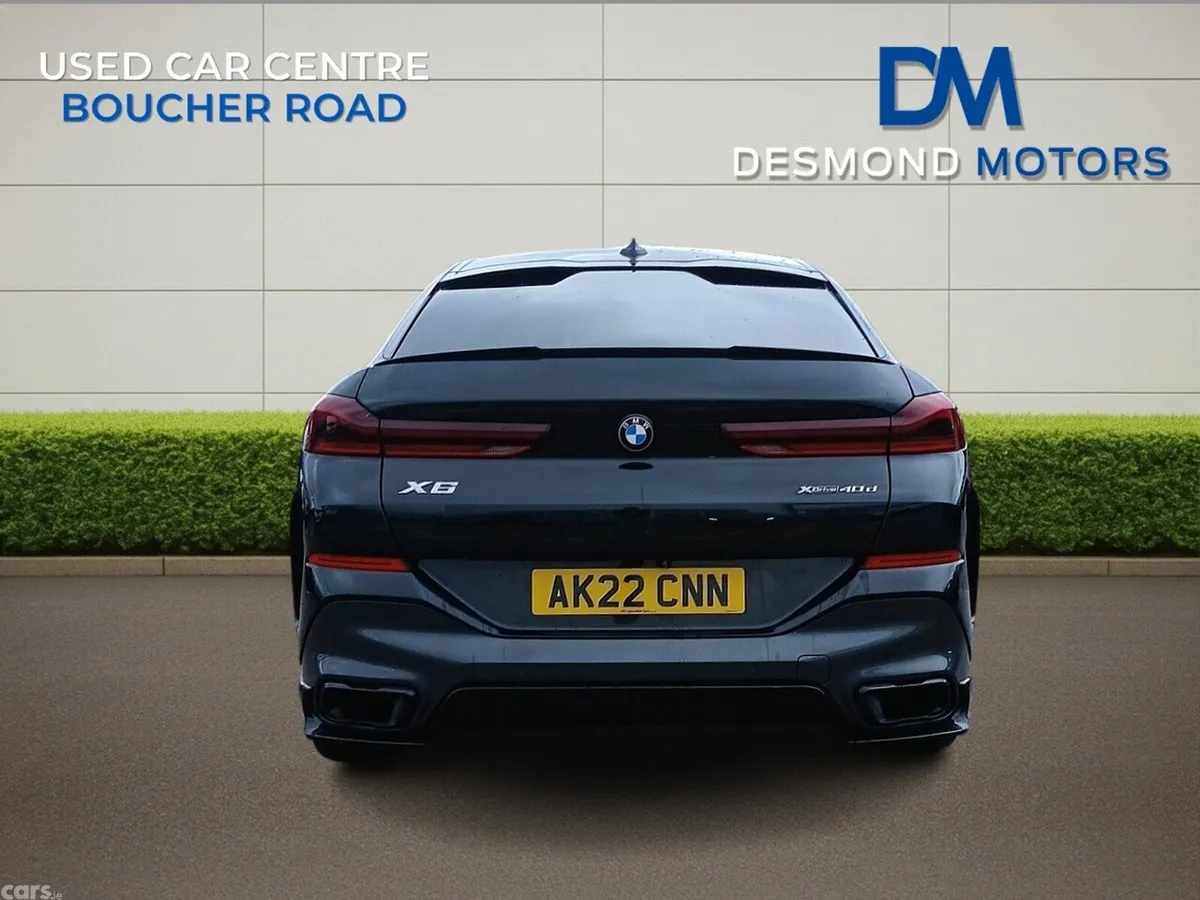 BMW X6 SUV, Diesel Hybrid, 2022, Black