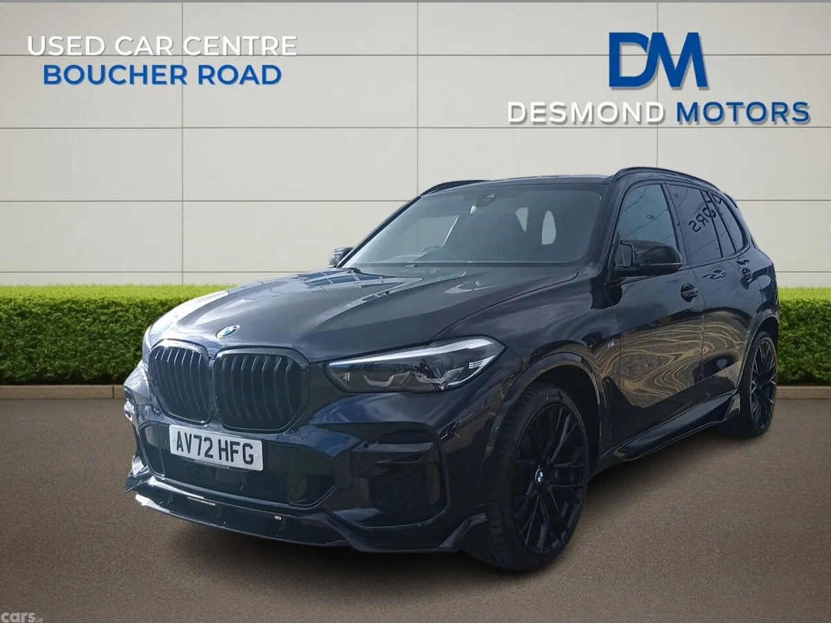 BMW X5 SUV, Diesel Hybrid, 2022, Black