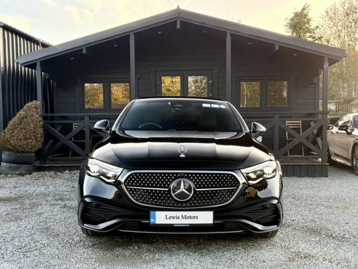 Mercedes-Benz E-Class Saloon, Petrol Plug-in Hybrid, 2025, Black