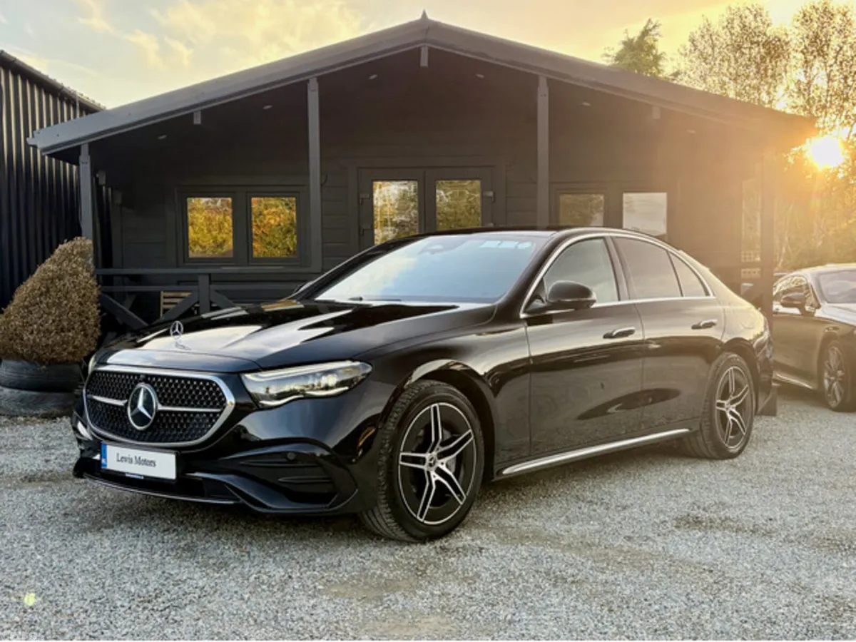 Mercedes-Benz E-Class Saloon, Petrol Plug-in Hybrid, 2025, Black
