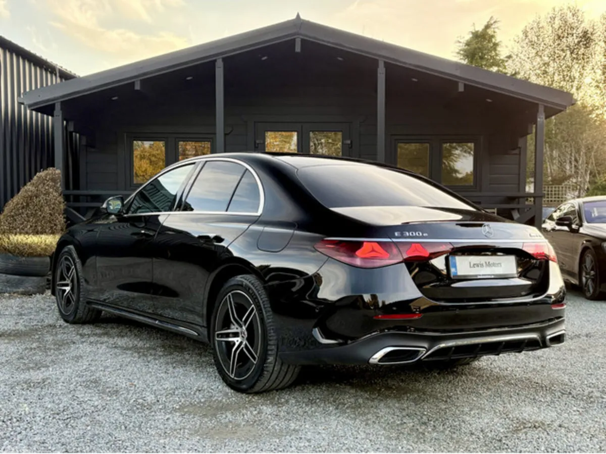 Mercedes-Benz E-Class Saloon, Petrol Plug-in Hybrid, 2025, Black