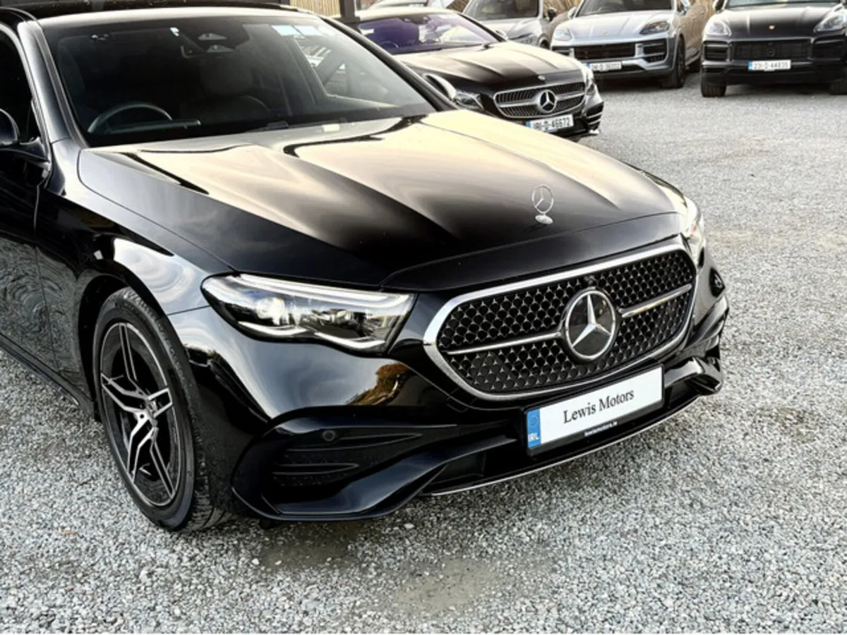 Mercedes-Benz E-Class Saloon, Petrol Plug-in Hybrid, 2025, Black