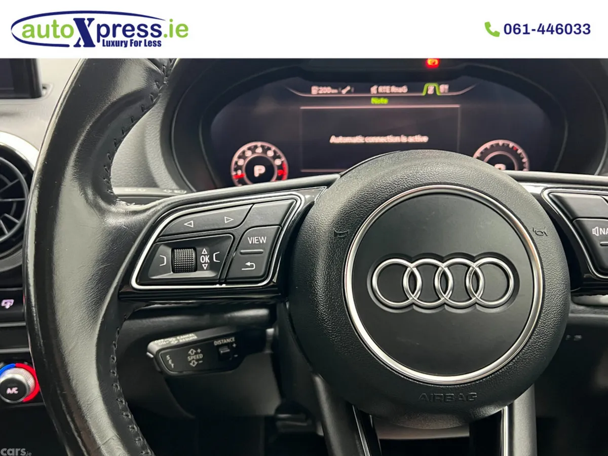 Audi A3 Saloon, Petrol, 2017, White