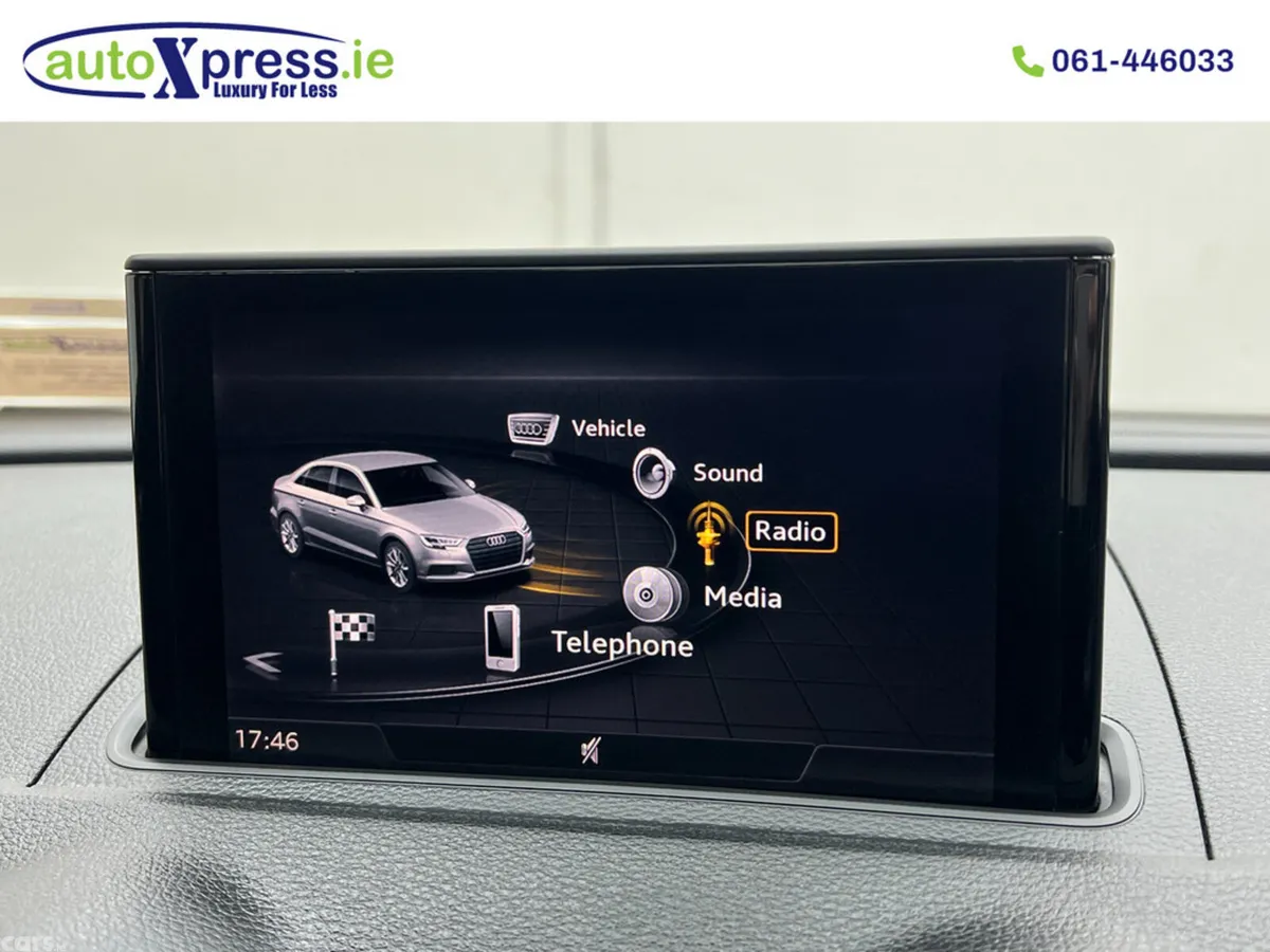 Audi A3 Saloon, Petrol, 2017, White
