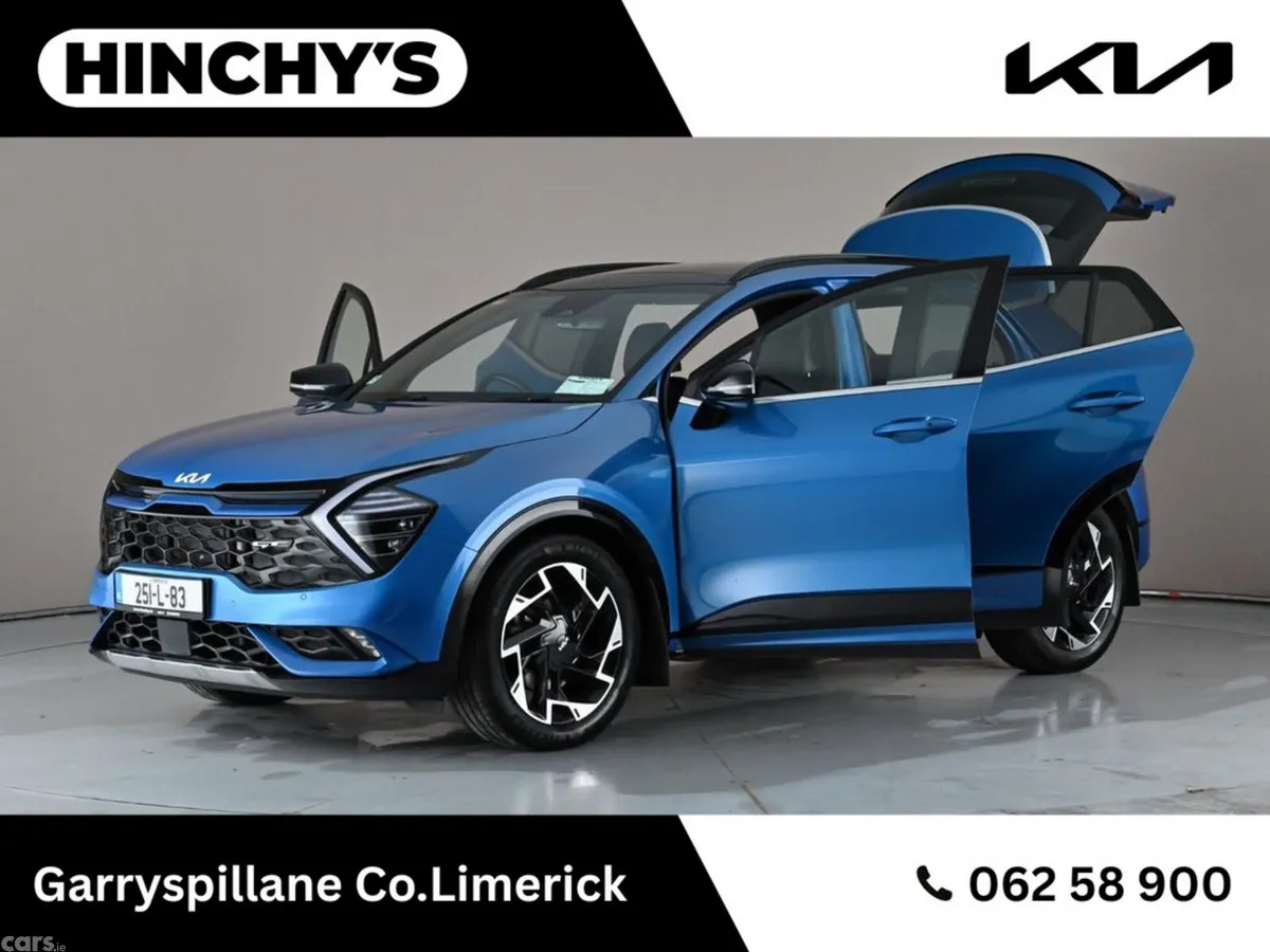 Kia Sportage SUV, Diesel Hybrid, 2025, Blue