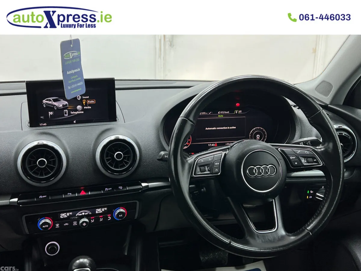 Audi A3 Saloon, Petrol, 2017, White