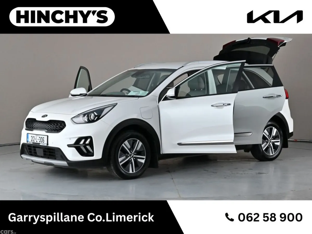 Kia Niro Hatchback, Petrol Plug-in Hybrid, 2021, White