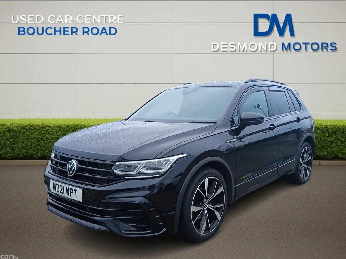 Volkswagen Tiguan SUV, Diesel, 2021, Black