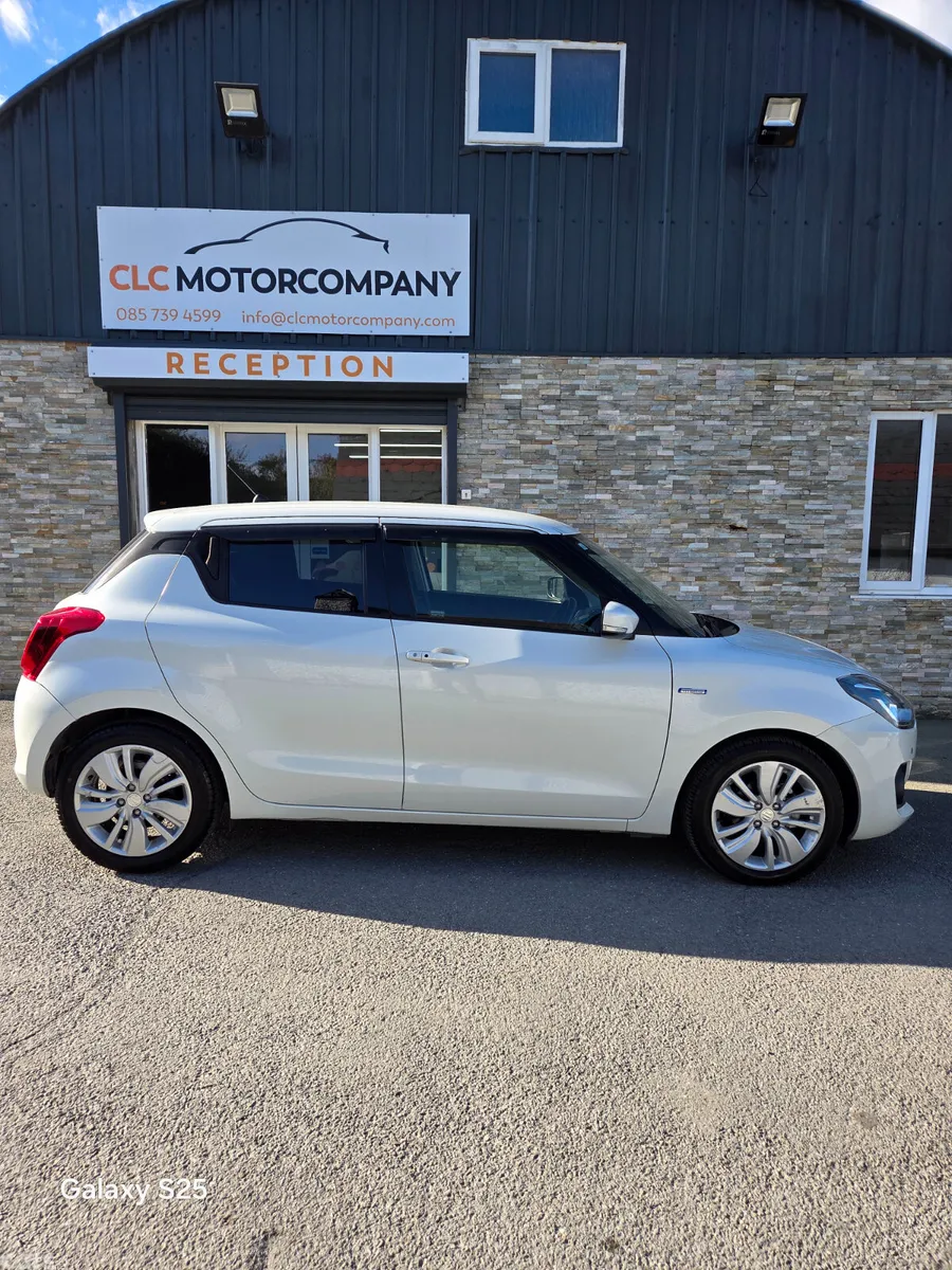 Suzuki Swift Hatchback, Petrol Plug-in Hybrid, 2019, White