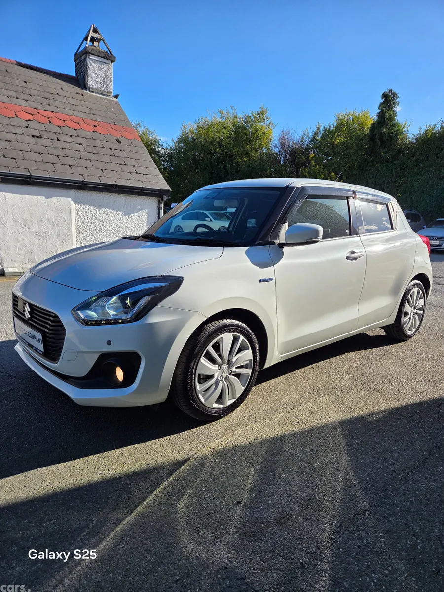 Suzuki Swift Hatchback, Petrol Plug-in Hybrid, 2019, White