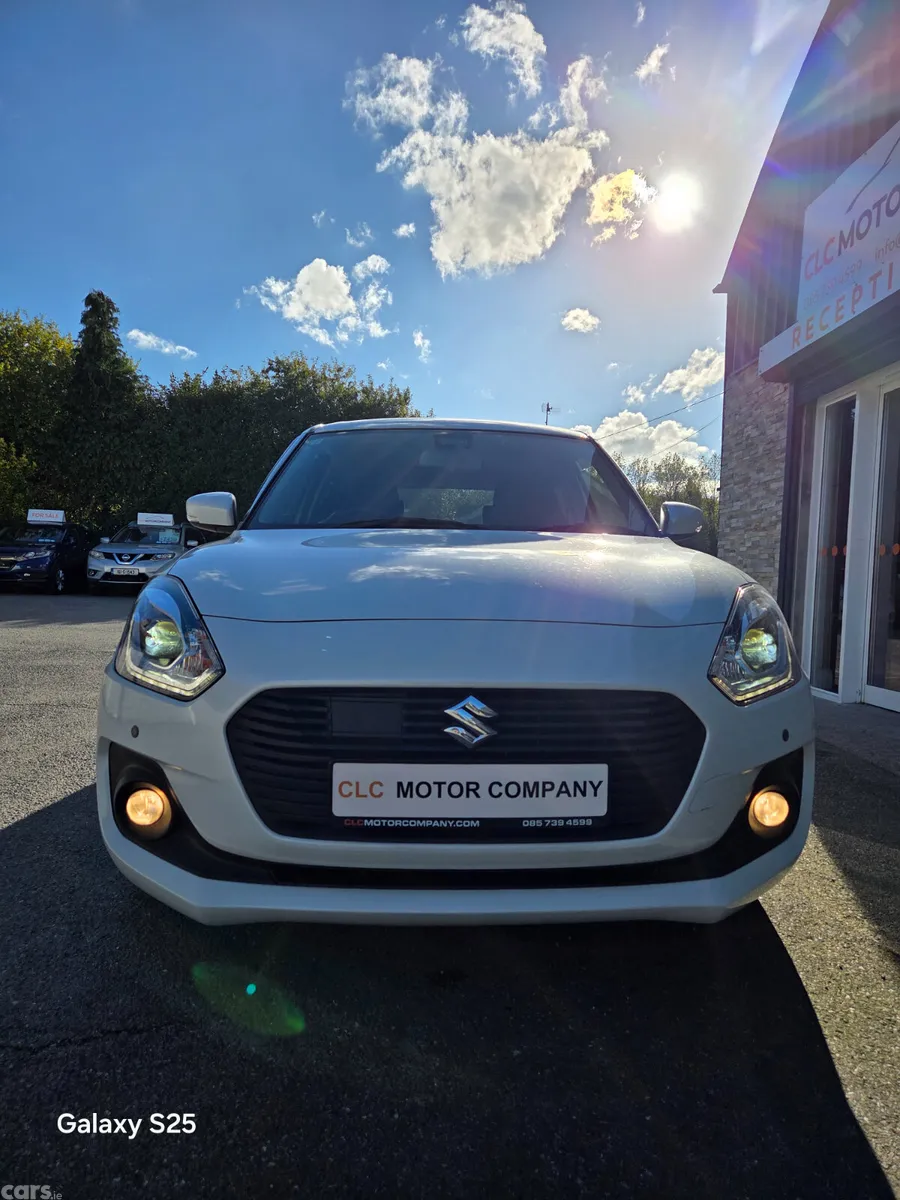 Suzuki Swift Hatchback, Petrol Plug-in Hybrid, 2019, White
