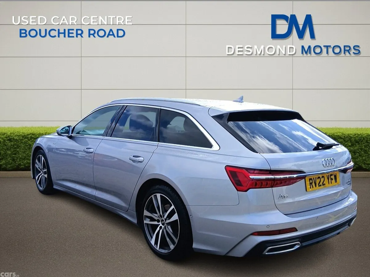 Audi A6 Estate, Diesel Hybrid, 2022, Silver