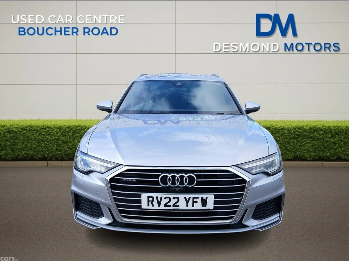 Audi A6 Estate, Diesel Hybrid, 2022, Silver