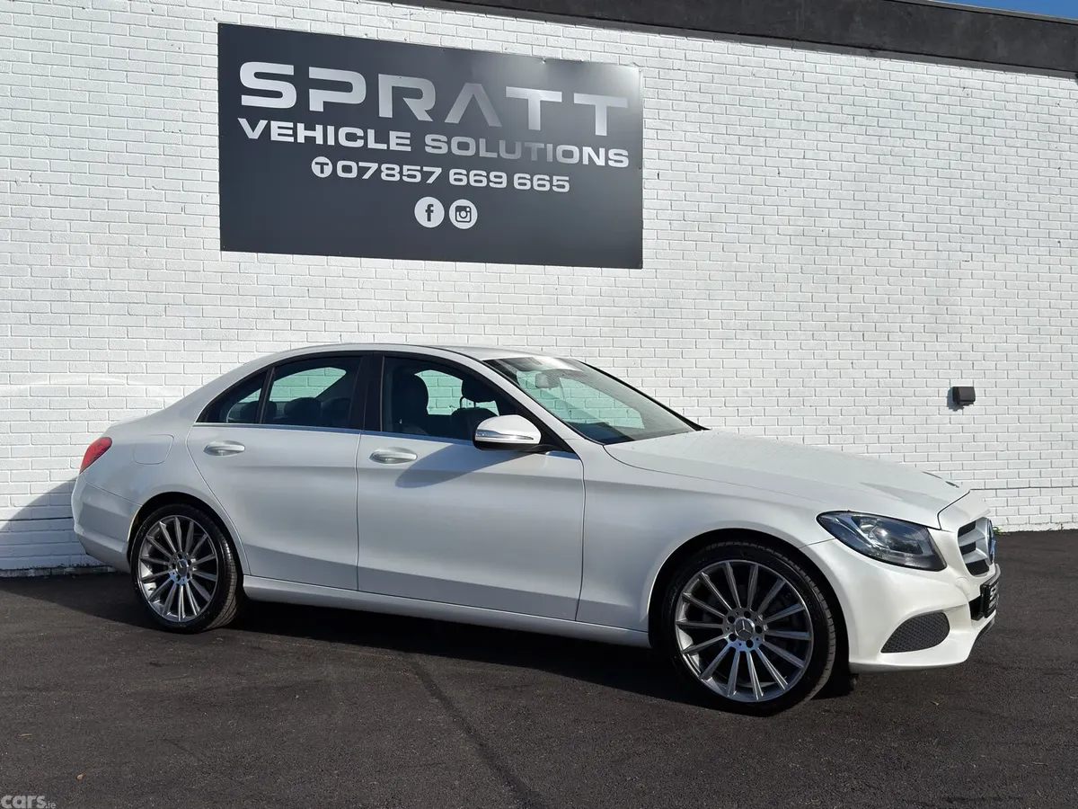 Mercedes-Benz C-Class Saloon, Diesel, 2014, White