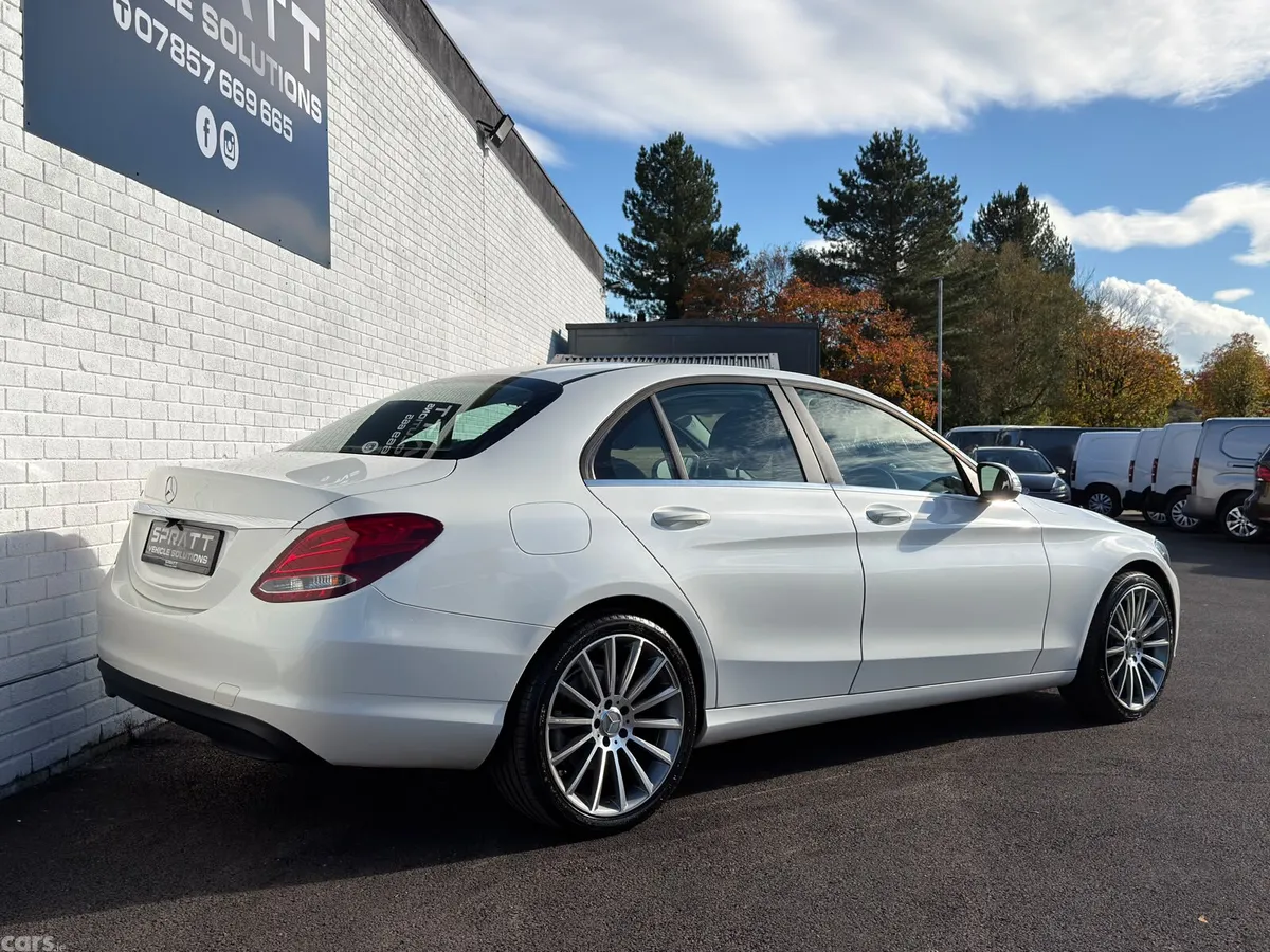 Mercedes-Benz C-Class Saloon, Diesel, 2014, White