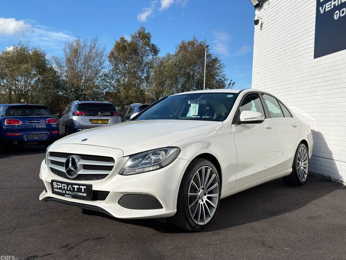 Mercedes-Benz C-Class Saloon, Diesel, 2014, White