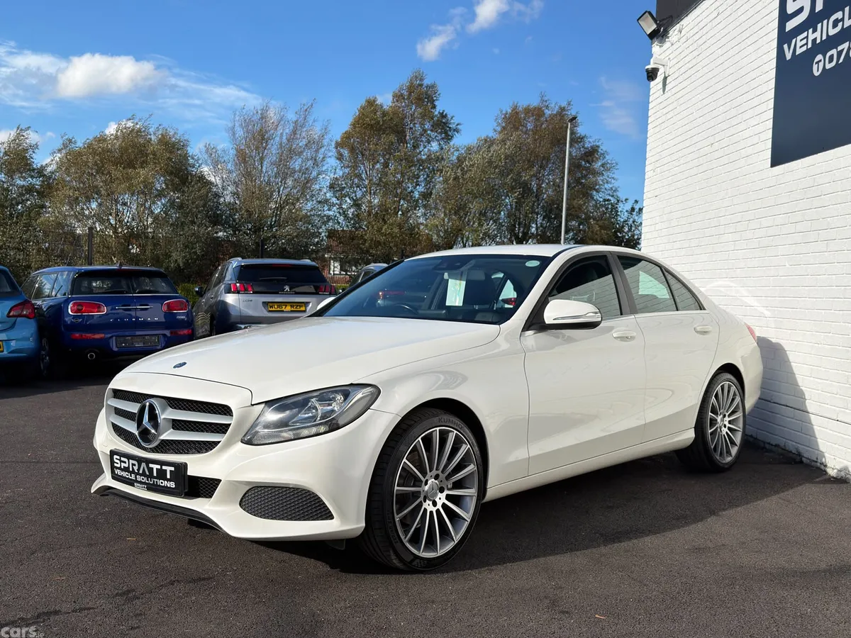 Mercedes-Benz C-Class Saloon, Diesel, 2014, White