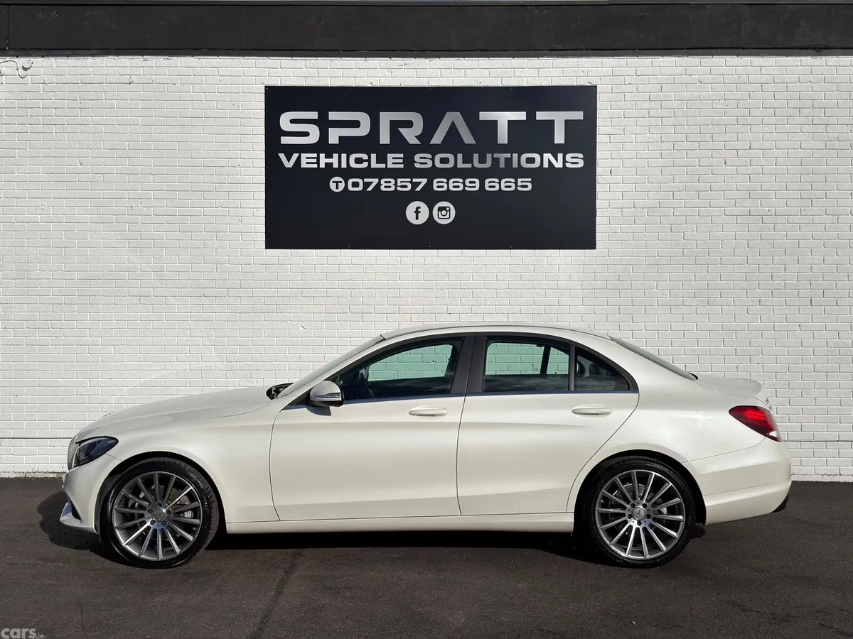 Mercedes-Benz C-Class Saloon, Diesel, 2014, White