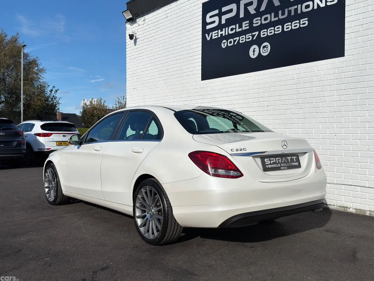 Mercedes-Benz C-Class Saloon, Diesel, 2014, White