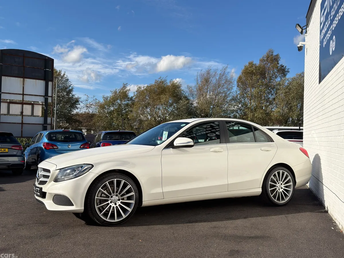 Mercedes-Benz C-Class Saloon, Diesel, 2014, White