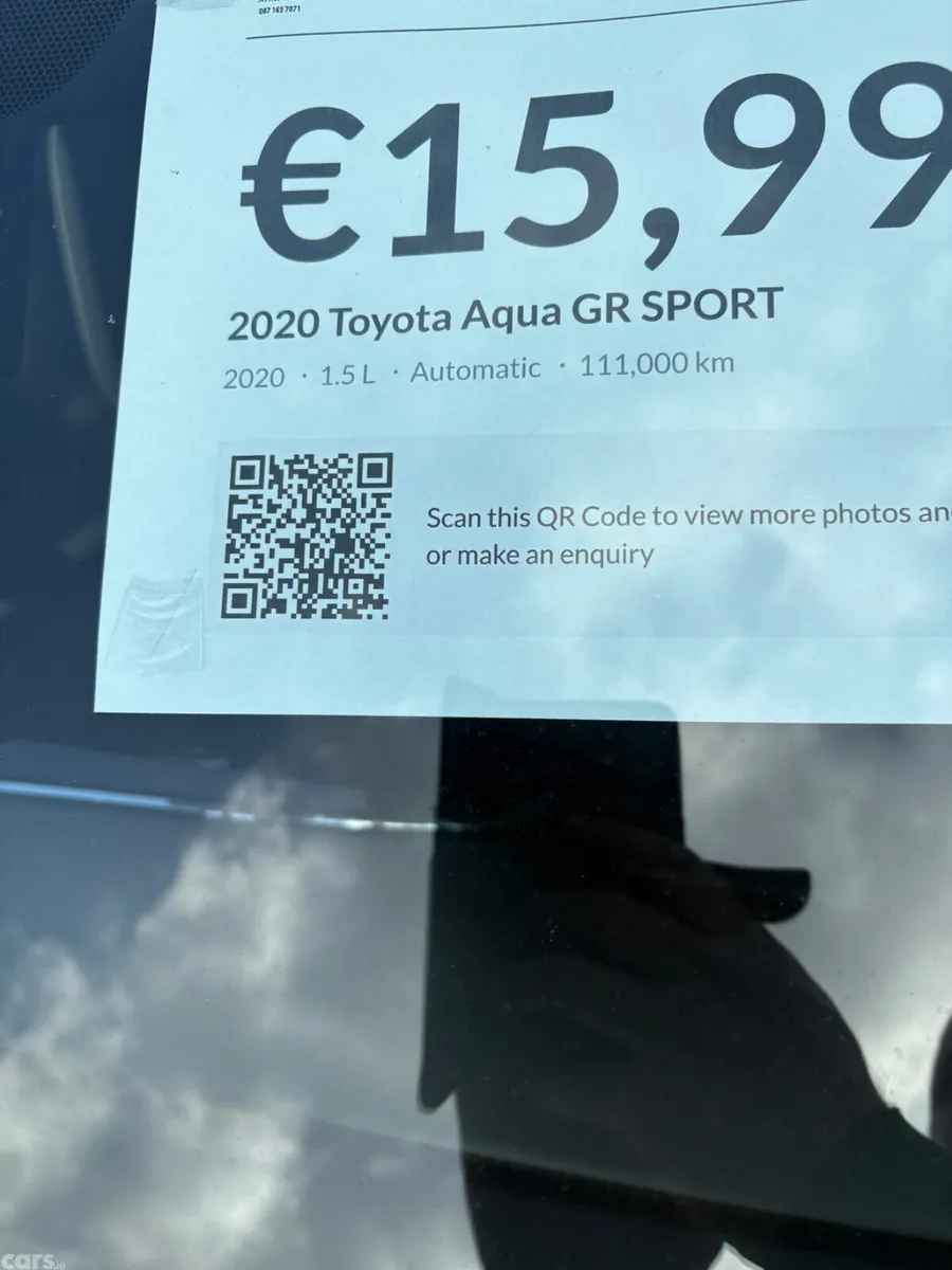 Toyota Aqua Hatchback, Petrol Hybrid, 2020, Black