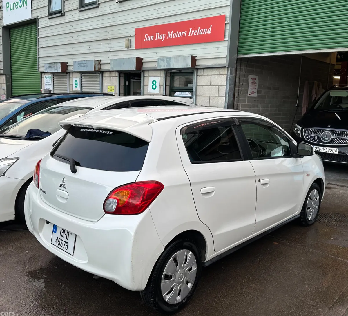 Mitsubishi Mirage Hatchback, Petrol, 2013, White