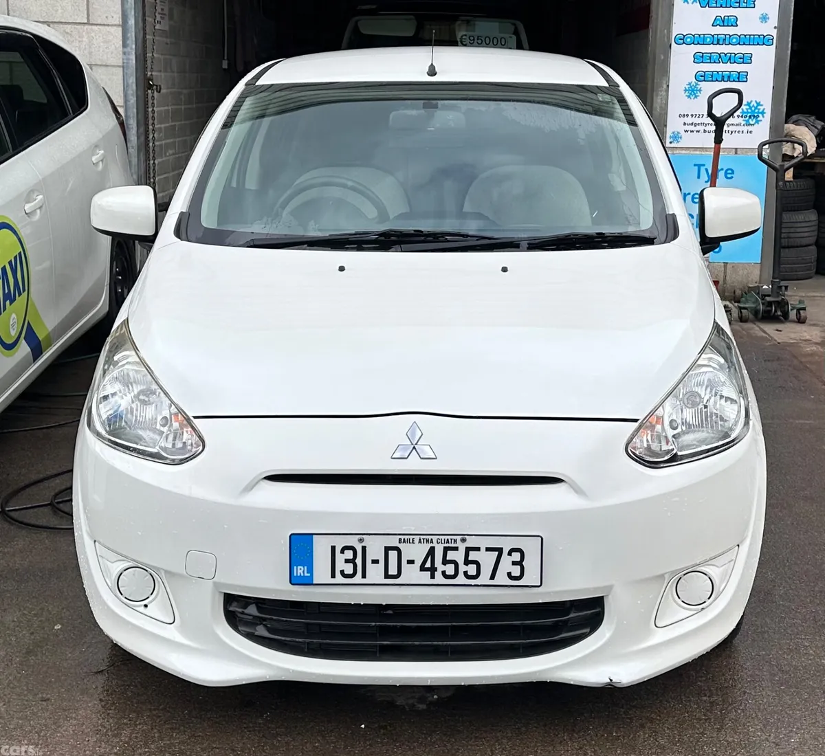 Mitsubishi Mirage Hatchback, Petrol, 2013, White